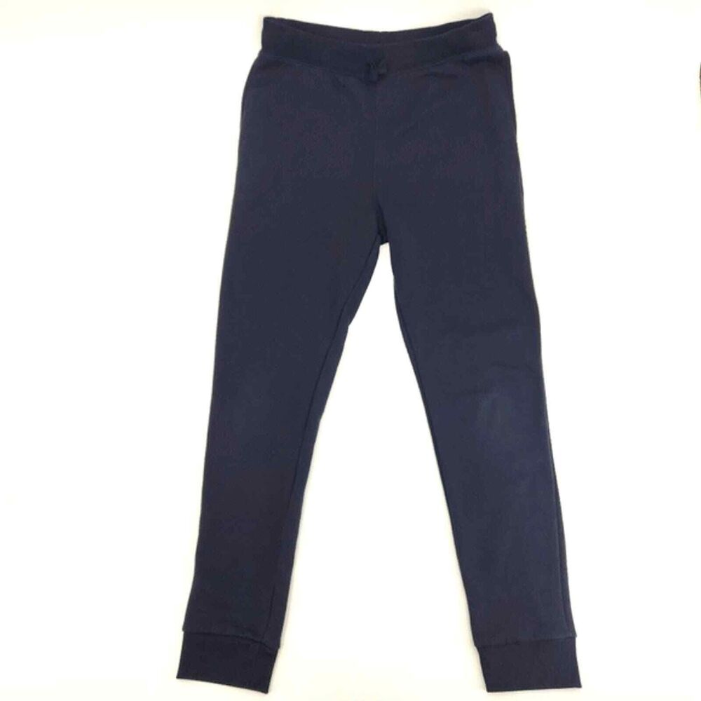 The Children's Place Boys Uniform Fleece Jogger Pants Size 16 (XXL) Navy Blue